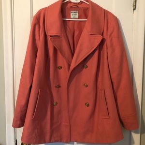 Darling Coral Pink Peacoat